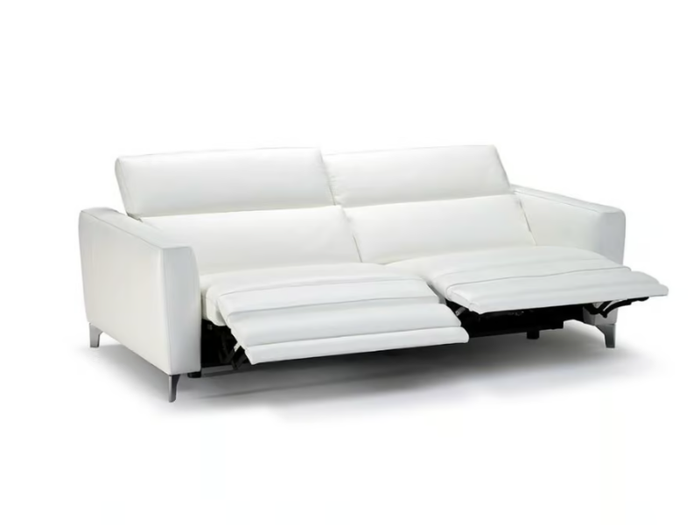 VOLO - Recliner leather sofa with electric motion _ Natuzzi Italia